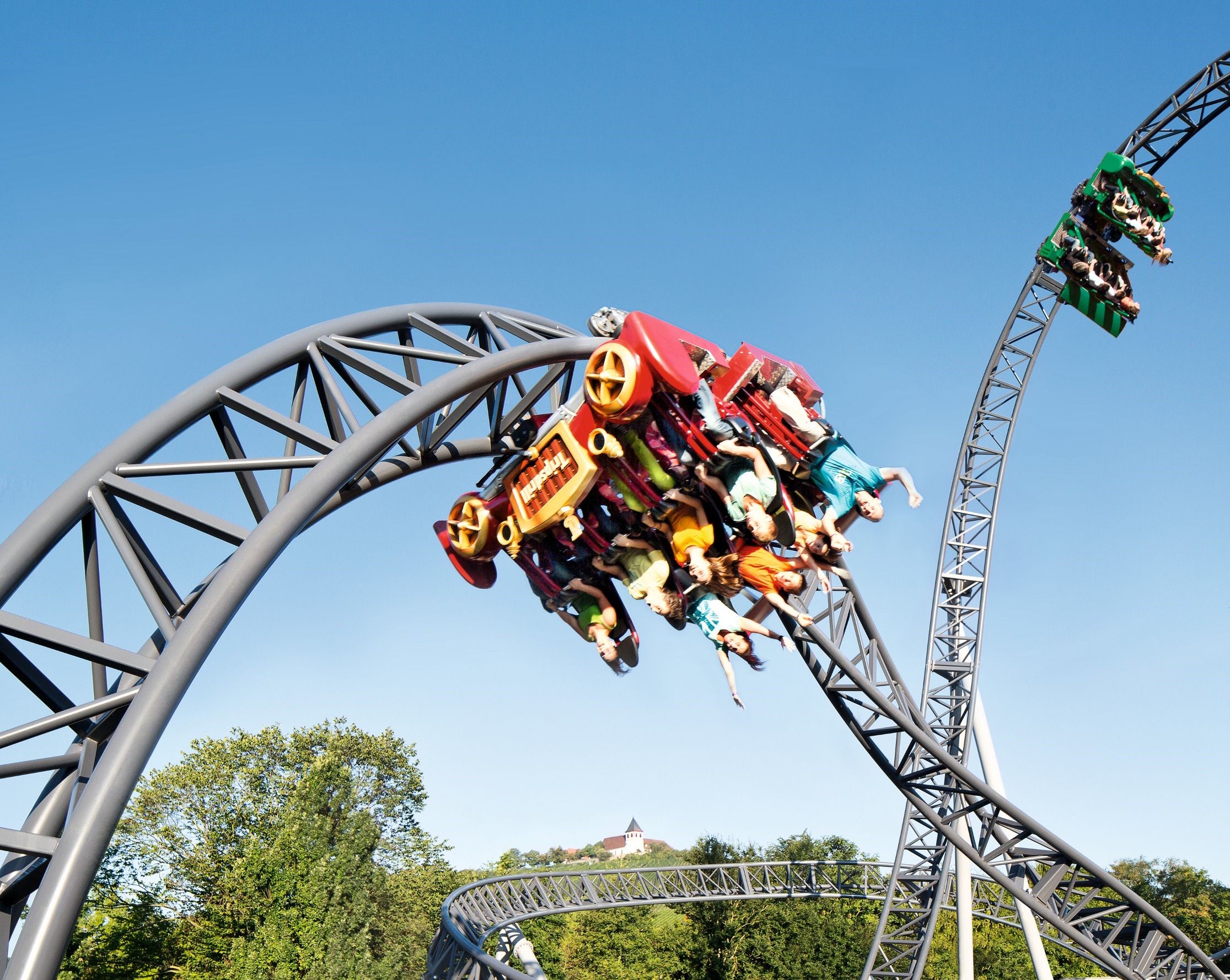 Karacho__ohne_Logo_-_Wagen_oben_-_quer_ Erlebnispark Tripsdrill Karacho