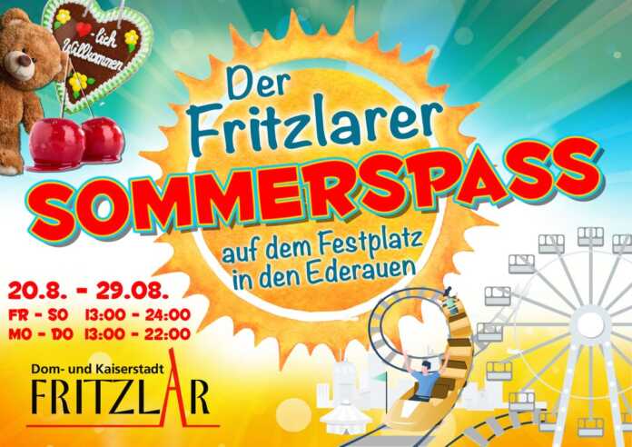 Kirmes in Fritzlar: Fritzlarer Sommerspaß ab 20.08.2021!