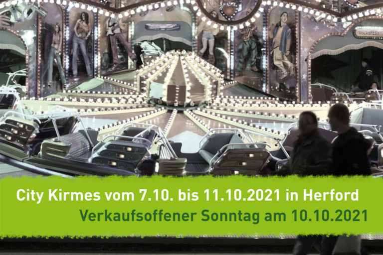 City Kirmes Herford 2021: Attraktionen, Öffnungszeiten & Regelungen!