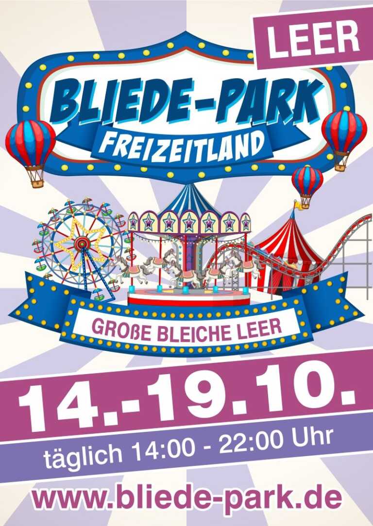 Kirmes in Leer: Bliede Park ab 14.10.2021. Infos & Regelungen!