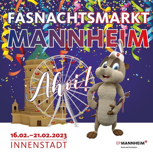 Fasnachtsmarkt Mannheim 2023: Attraktionen & Infos!