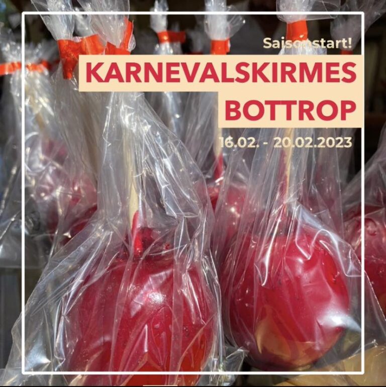 Karnevalskirmes Bottrop 2023: Attraktionen & Infos!