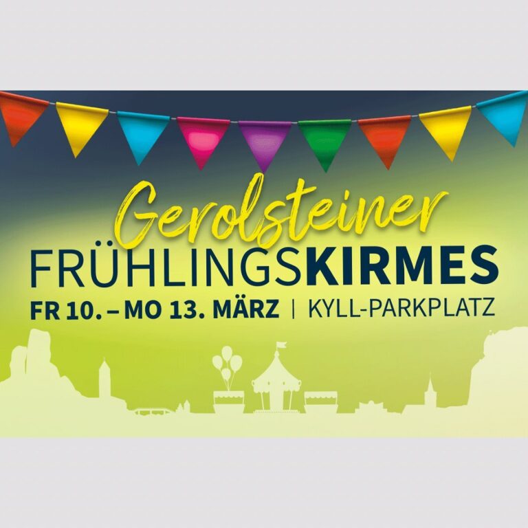 Frühlingskirmes Gerolstein 2023: Attraktionen & Infos!